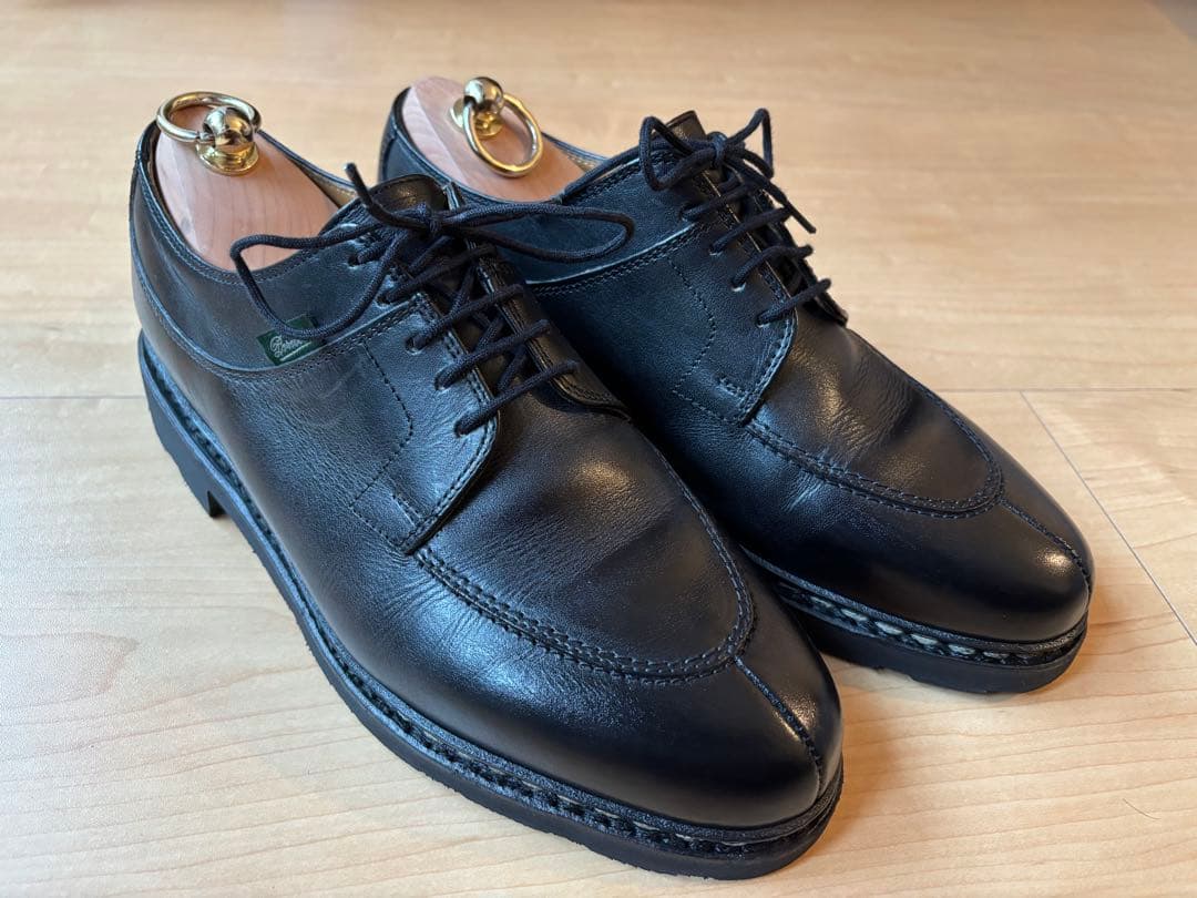 【美品】パラブーツ　アヴィニョン　ノワール（黒）　UK6.5 （シューツリー付）