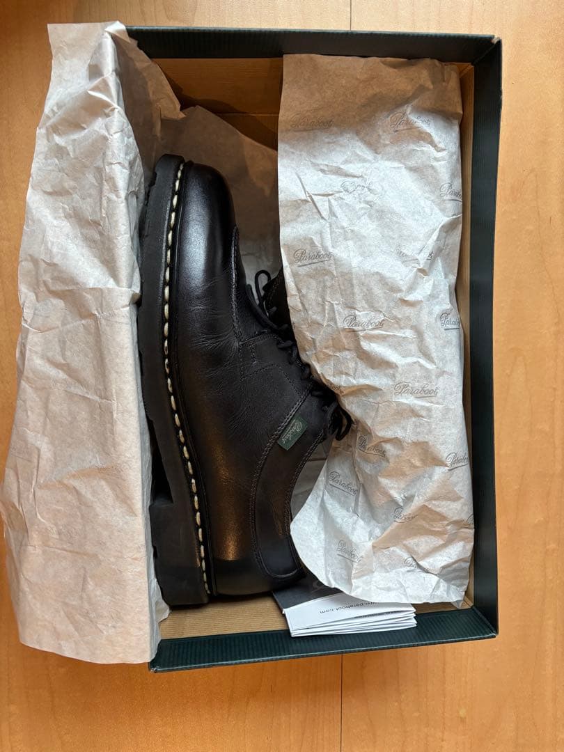 【美品】パラブーツ　アヴィニョン　ノワール（黒）　UK6.5 （シューツリー付）