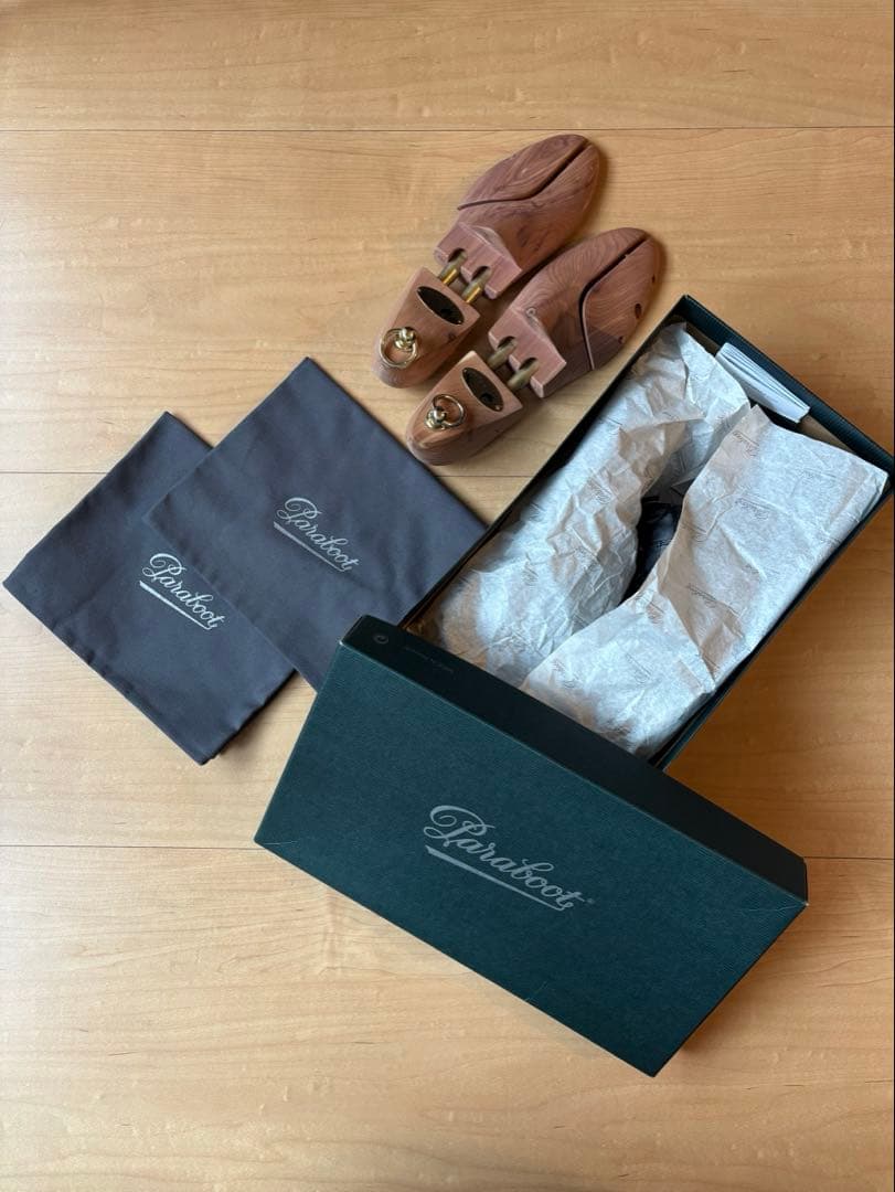 【美品】パラブーツ　アヴィニョン　ノワール（黒）　UK6.5 （シューツリー付）