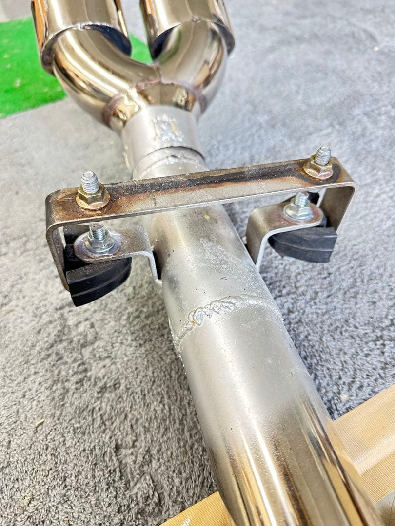 値下げ！ローバーミニ　自作直管マフラー　　可変バルブ付き