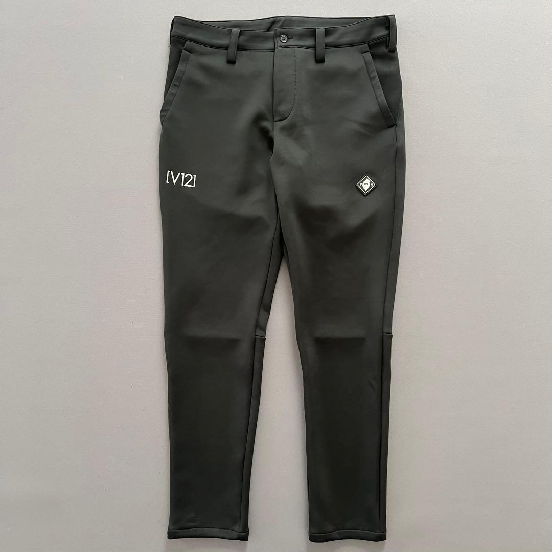 V12 ヴィトゥエルブ　セットアップ　ジャケット　パンツ　メンズ　総柄　L 黒