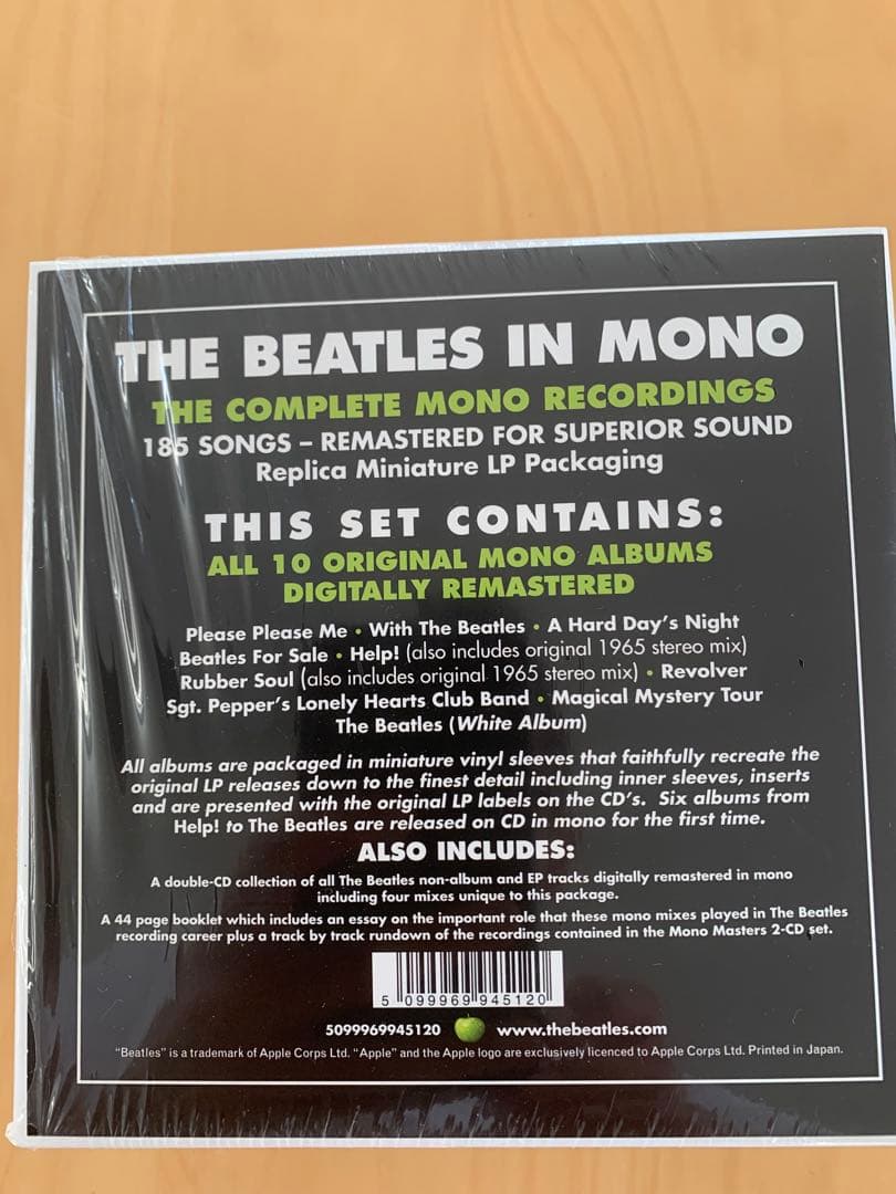 ザ•ビートルズTHE BEATLES IN MONO BOX モノ•ボックス