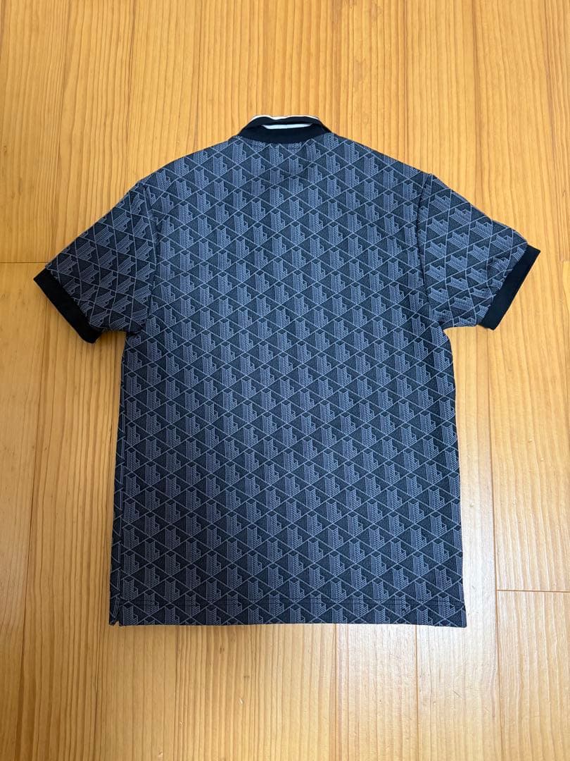 LACOSTEポロシャツ LACOSTE モノグラムジャカードポロシャツ