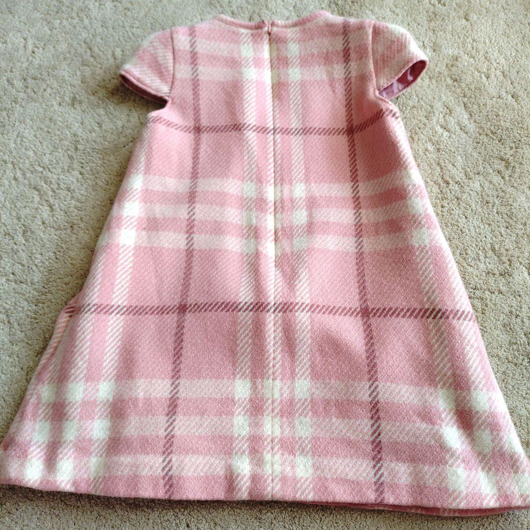 ☆BURBERRY LONDON☆　　ピンクワンピースセット アップ 120cm