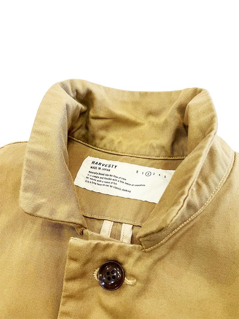 HARVESTY ハーベスティ OVER COAT オーバーコート A31803