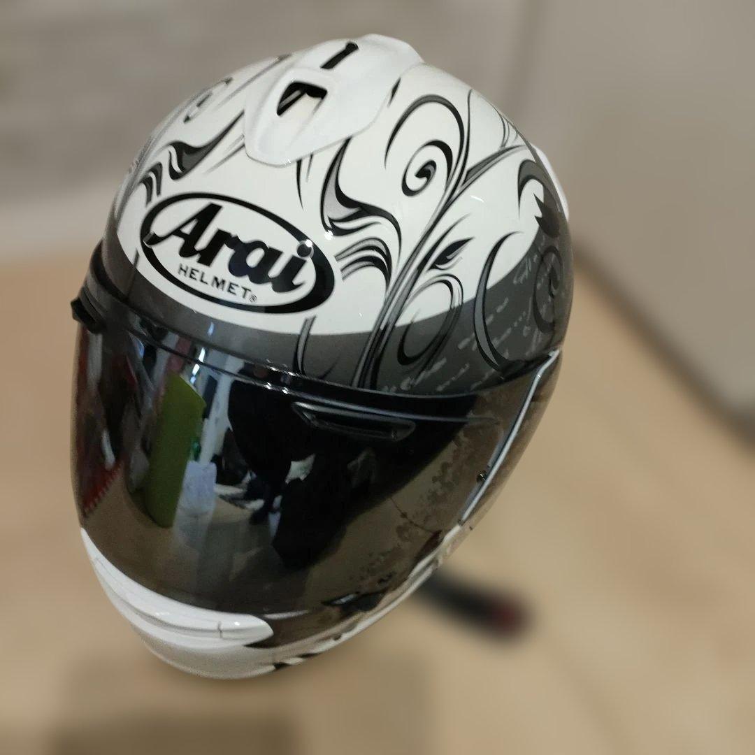 Arai フルフェイスヘルメット ホワイト/ブラック