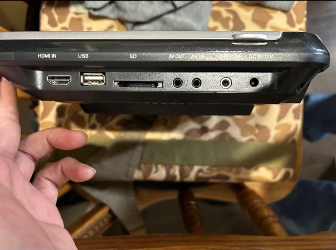 ヘッドレストモニター 2台セットシガーソケットに挿すだけ10.1インチ