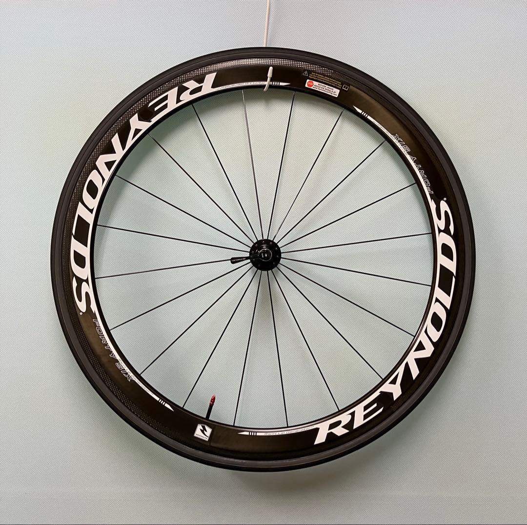 REYNOLDS 46超軽量カーボンホイール F&R チューブラー