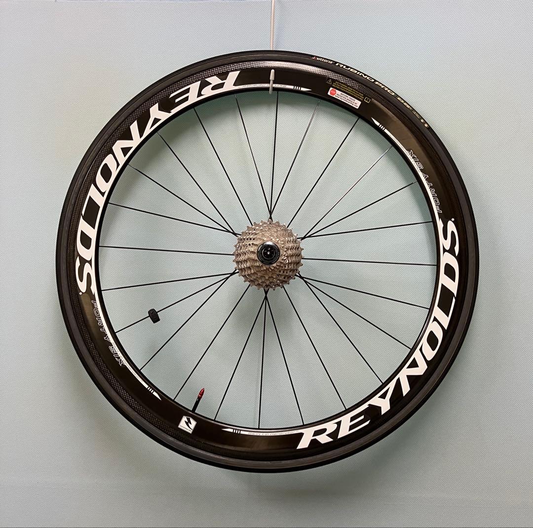 REYNOLDS 46超軽量カーボンホイール F&R チューブラー