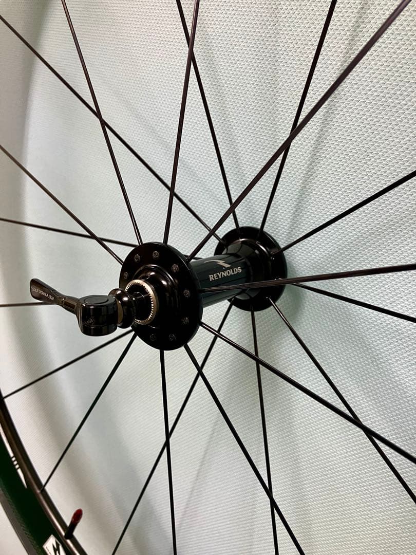 REYNOLDS 46超軽量カーボンホイール F&R チューブラー