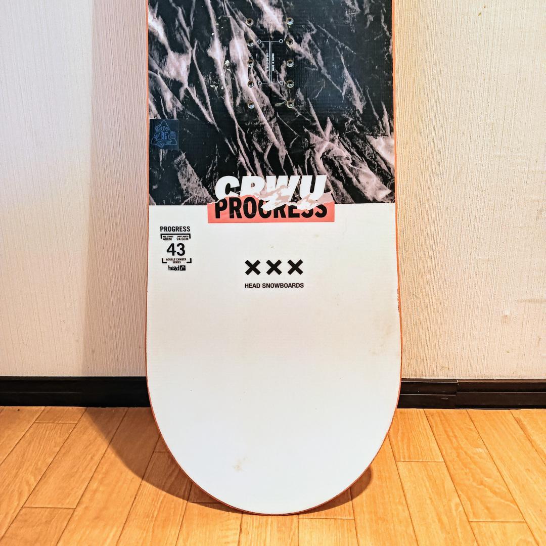 HEAD Progress スノーボード 142cm DOUBLE CAMBER