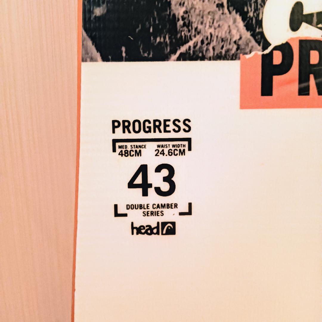 HEAD Progress スノーボード 142cm DOUBLE CAMBER