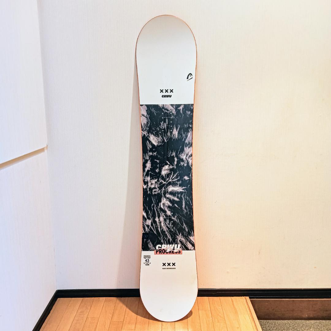 HEAD Progress スノーボード 142cm DOUBLE CAMBER