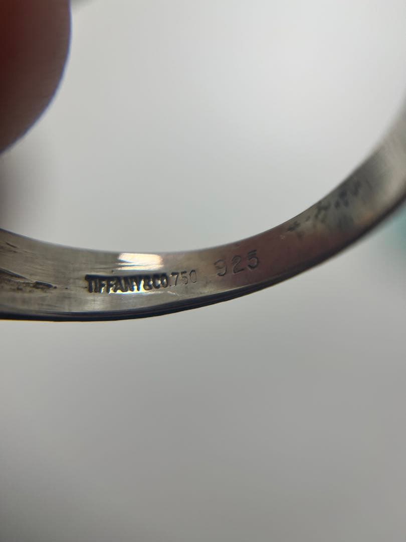 Tiffany & Co. リボンリング オリジナルポーチ付き