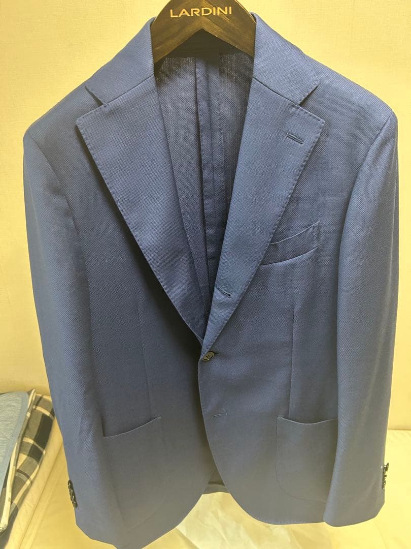 タイムセール【LARDINI Men's シングルジャケット】