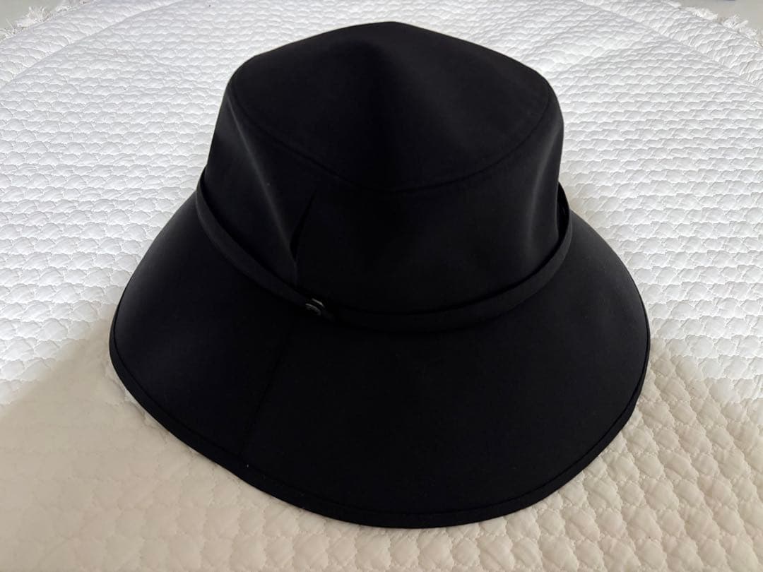 新品サンバリア100 ウィンドハット　ブラックL