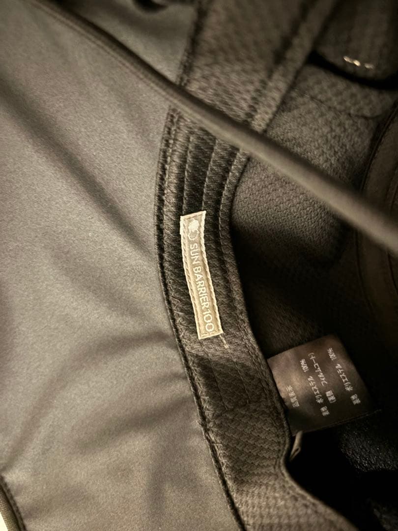 新品サンバリア100 ウィンドハット　ブラックL