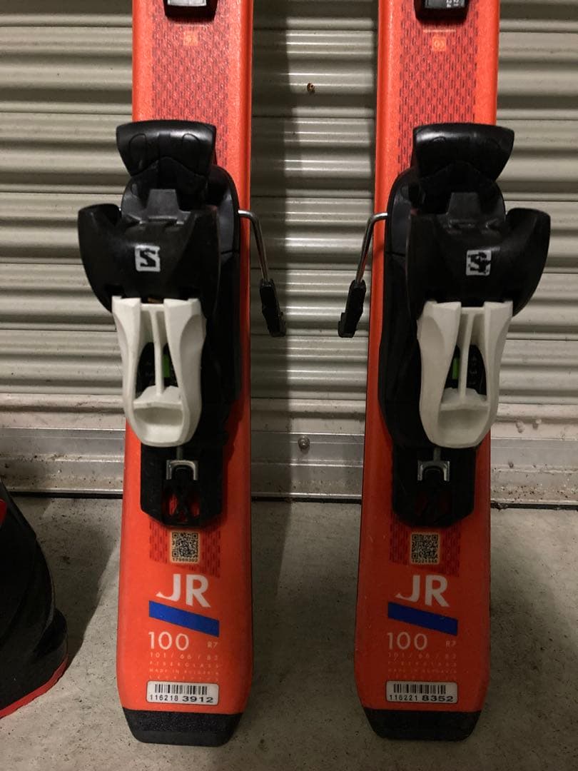 ⭐︎メンテナンス済⭐︎子供用スキーブーツセット　100cm