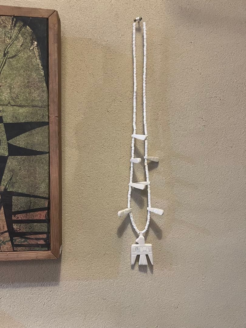 サントドミンゴ族　ヴィンテージ　 バッテリーバードネックレス