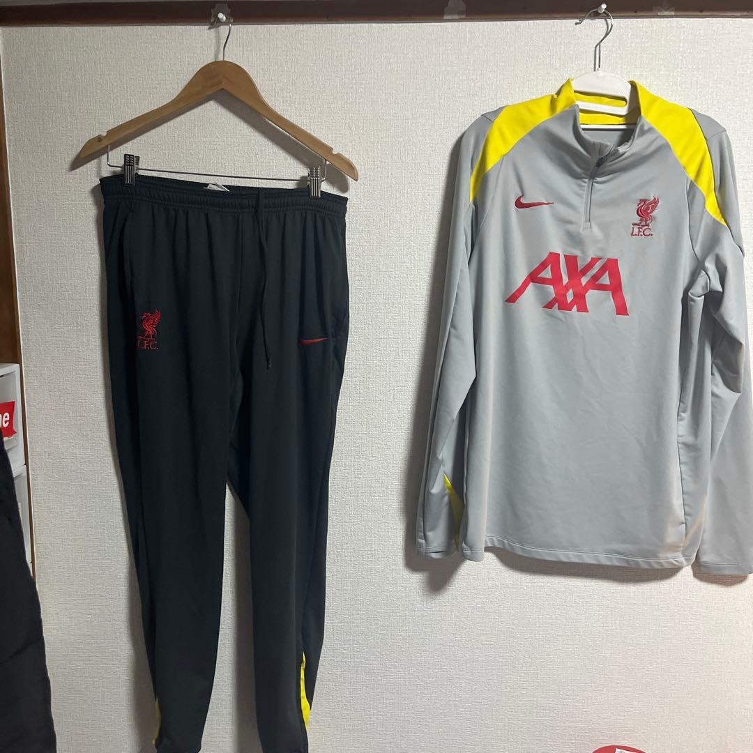 リバプールFC トレーニングウェア　ドリルトップ上下セット　24-25