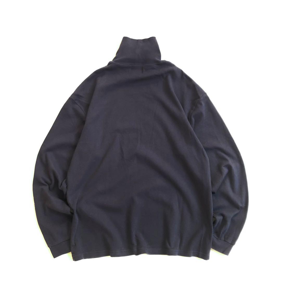 FRED PERRY×BEAMS 別注 タートルネック Tシャツ 月桂樹ロゴ刺繍