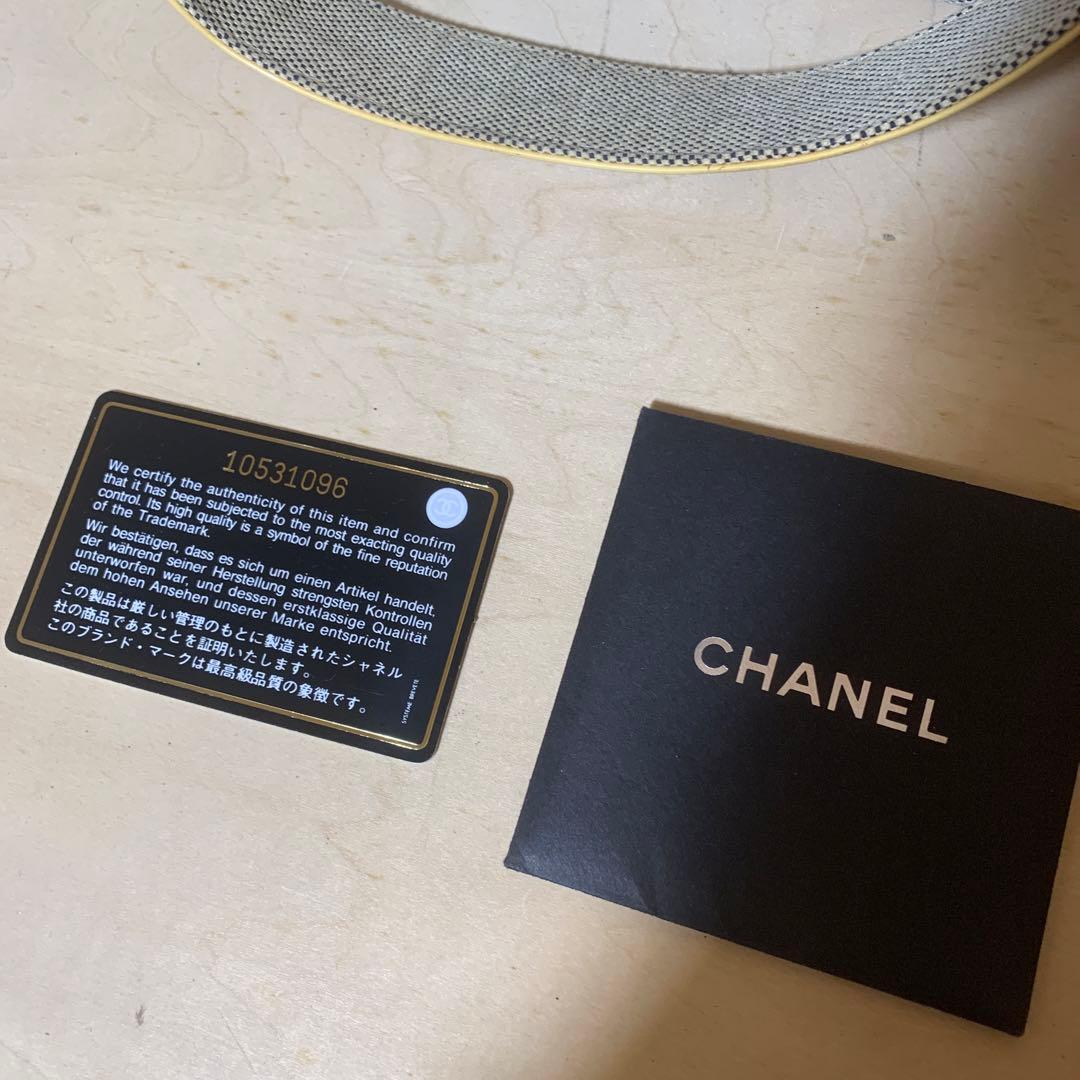 CHANEL シャネル カメリア NO5 チョコバー チェーントート グレー
