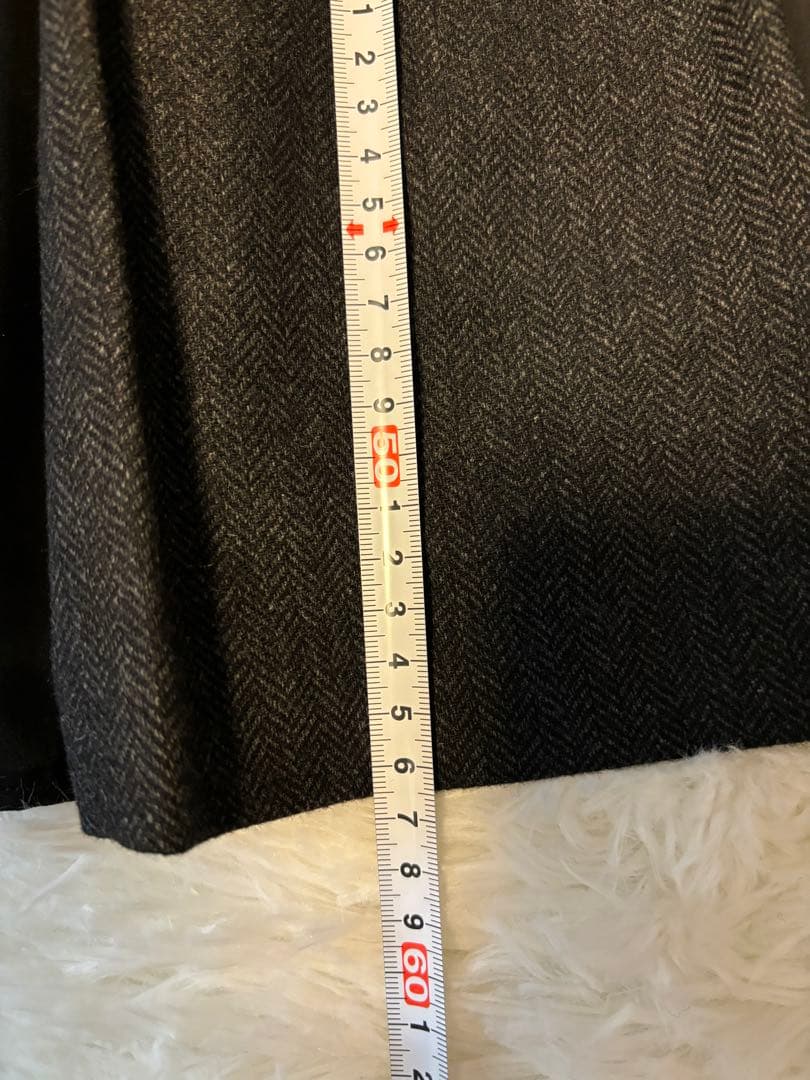 新品未使用タグ付　COMME CA ISMコムサイズム　ブラックスーツ　スカート