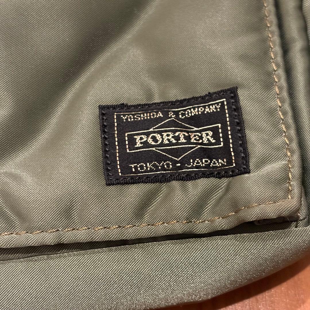 PORTER TANKER ポーター タンカー ショルダーバッグ セージグリーン