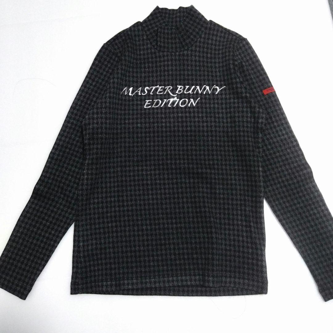 極美品♡MASTER BUNNY ♡モックネック♡M 長袖 ゴルフ スポーツ