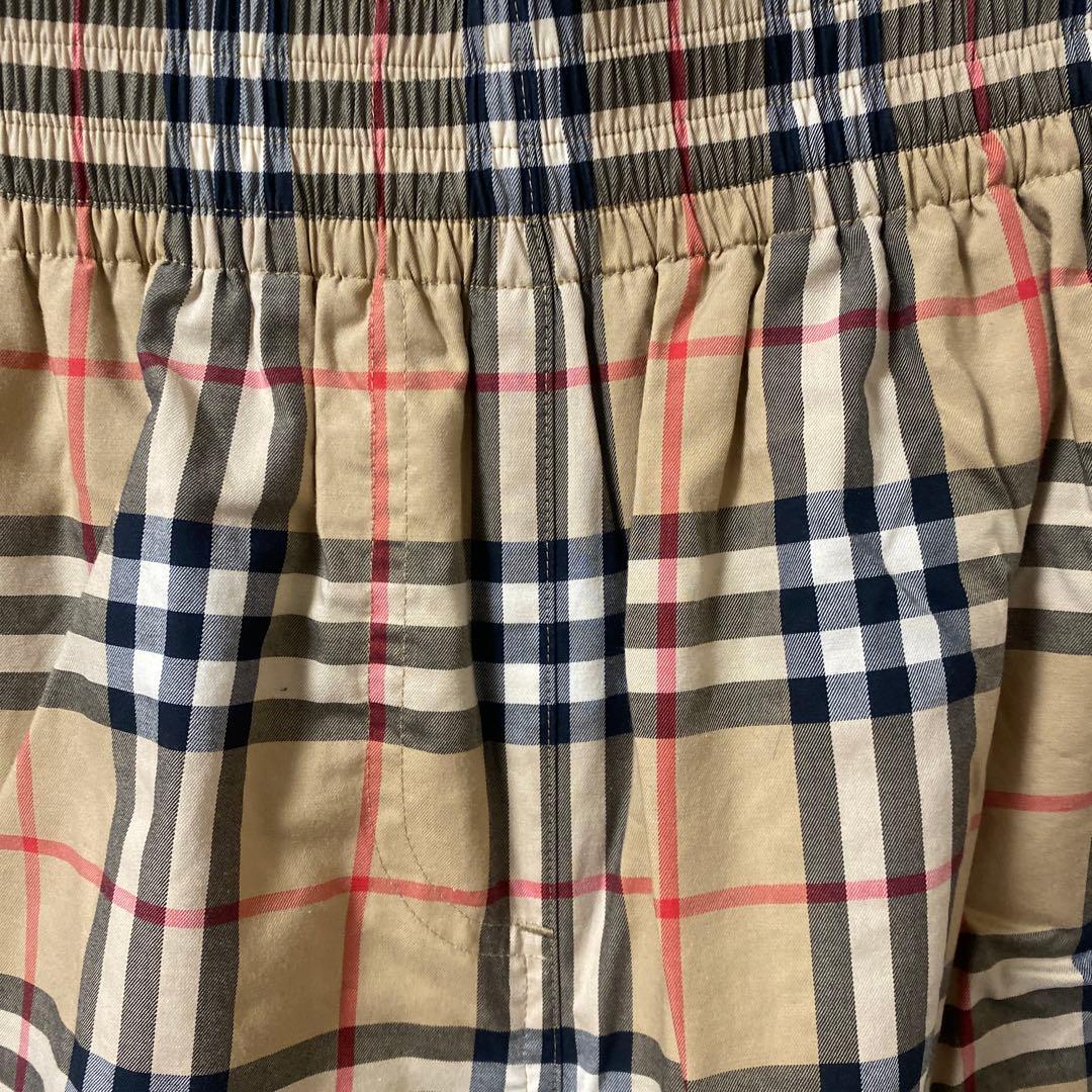 BURBERRY ノバチェックイージーショーツ ハーフパンツ