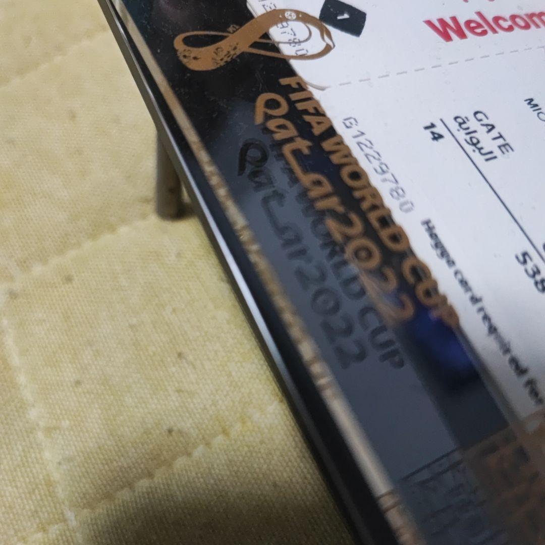 FIFA カタールワールドカップ チケットフレーム スタジアム限定販売