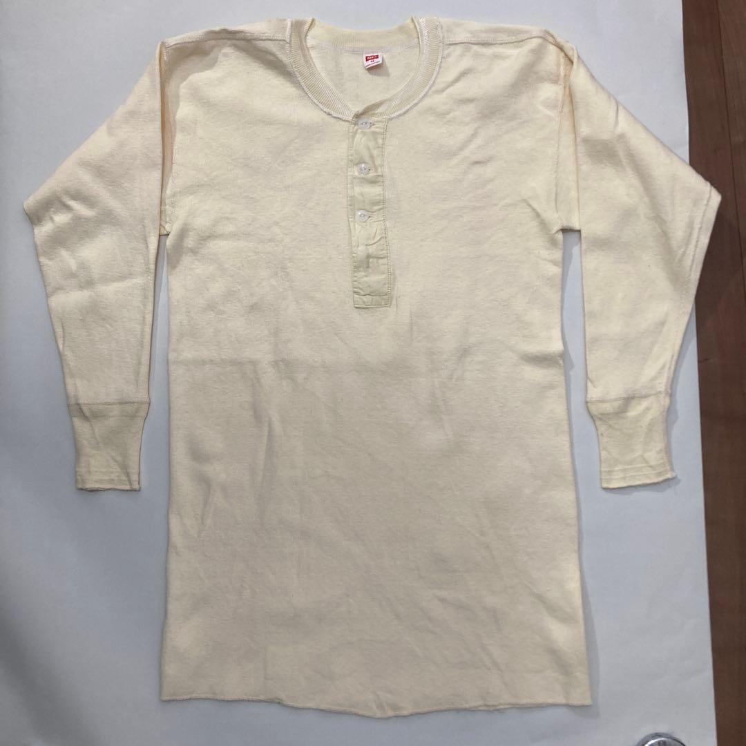 ビンテージ　ヘンリーネックT ヘインズ