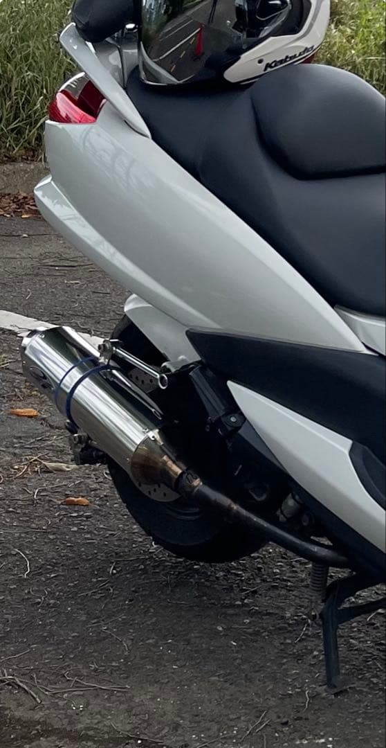 のりヤマハマジェスティ4D9 スリーワン　マフラー美品