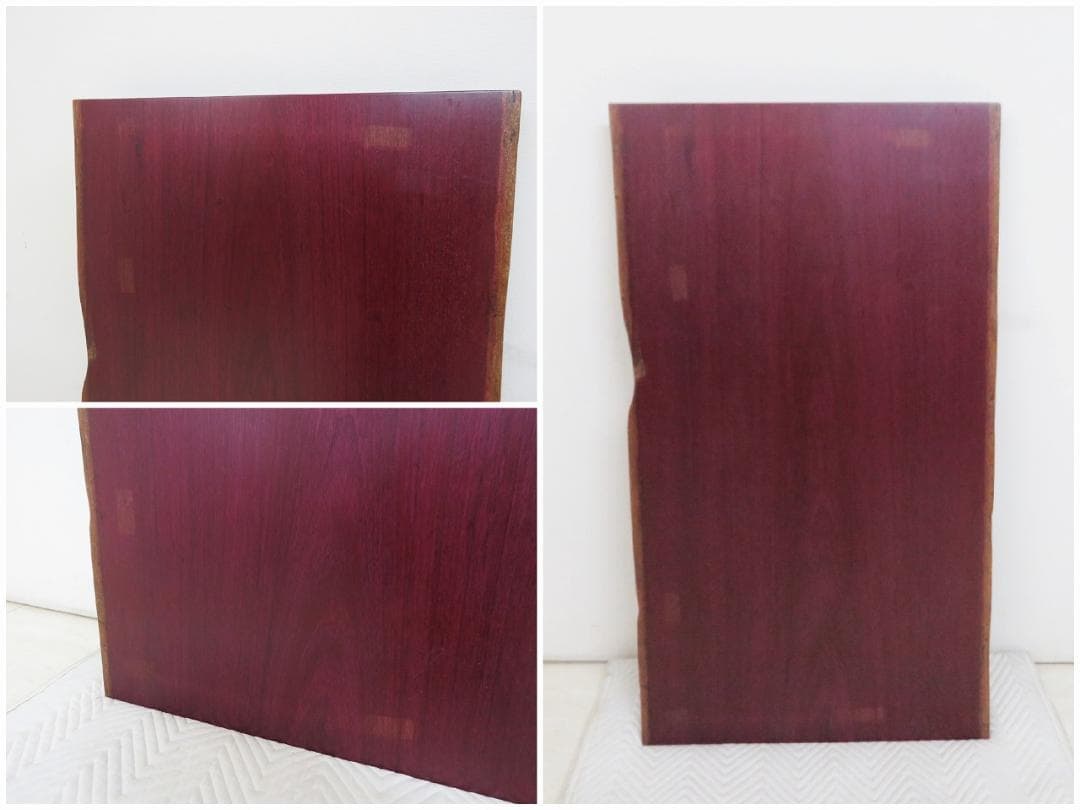 ノアシド様 アトリエ木馬 パープルハート 無垢材 一枚板 テーブル ダイニング