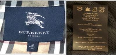 ★Burberry★ ステンカラーコート ノバチェック ネイビー XL
