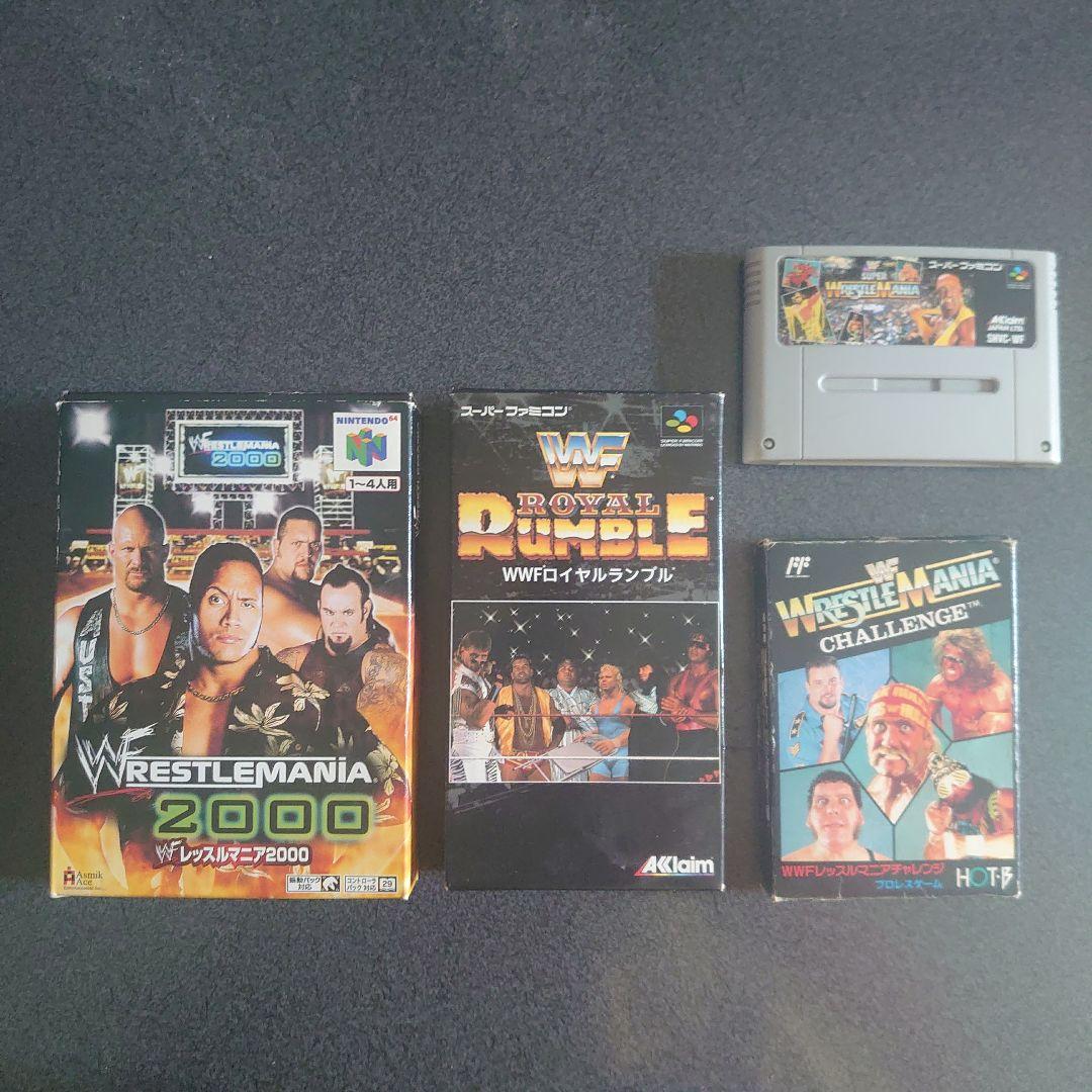 WWE ゲーム4点セット