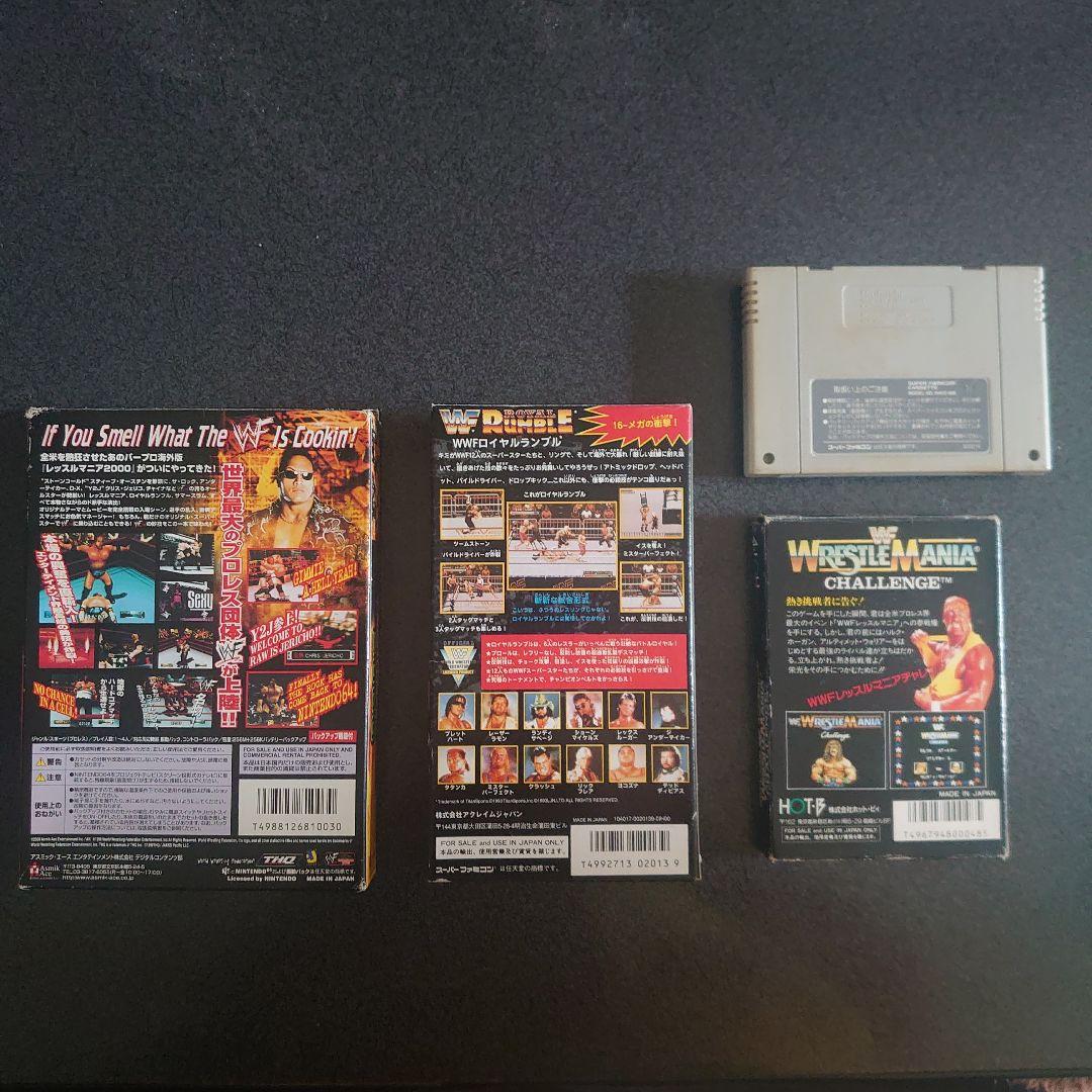 WWE ゲーム4点セット