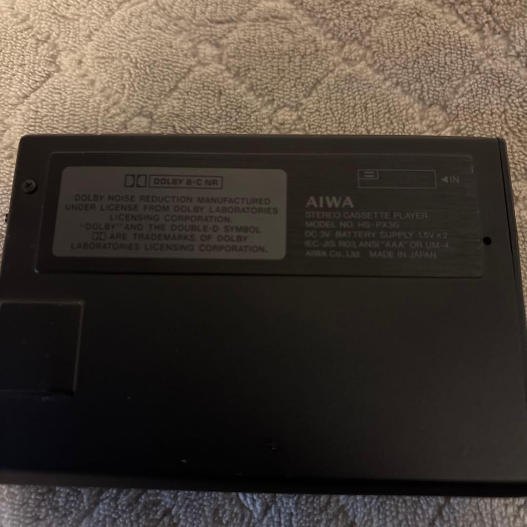 ★当時物★ AIWA HS-PX30 カセットプレーヤー