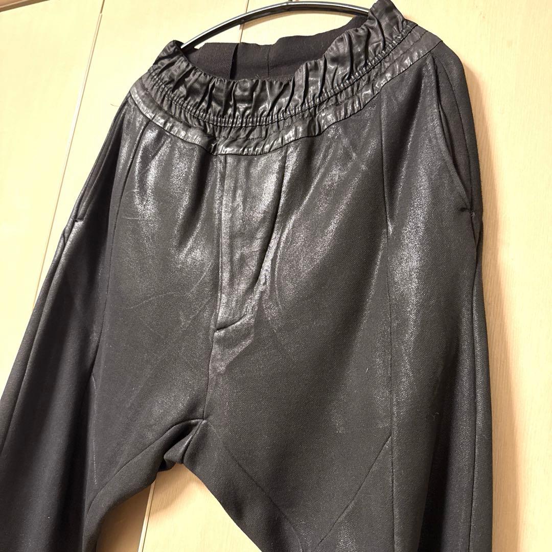 JULIUS コーティング シームドクロッチパンツ