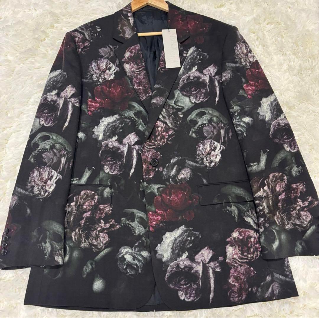 lad musician 20aw 花柄 髑髏 セットアップ　スーツ
