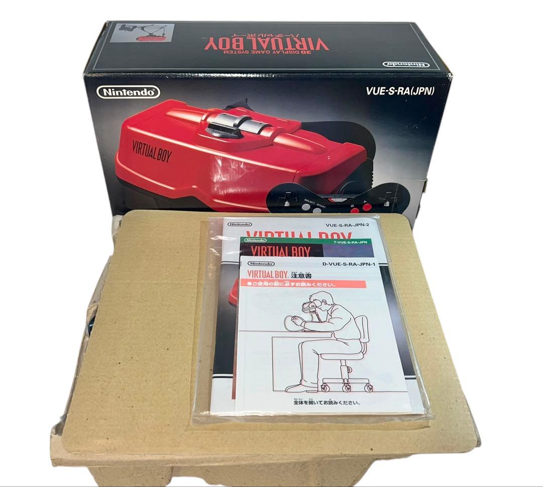 デッドストック　未使用品　ニンテンドー　バーチャルボーイ　本体