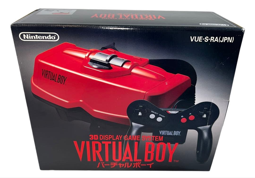 デッドストック　未使用品　ニンテンドー　バーチャルボーイ　本体