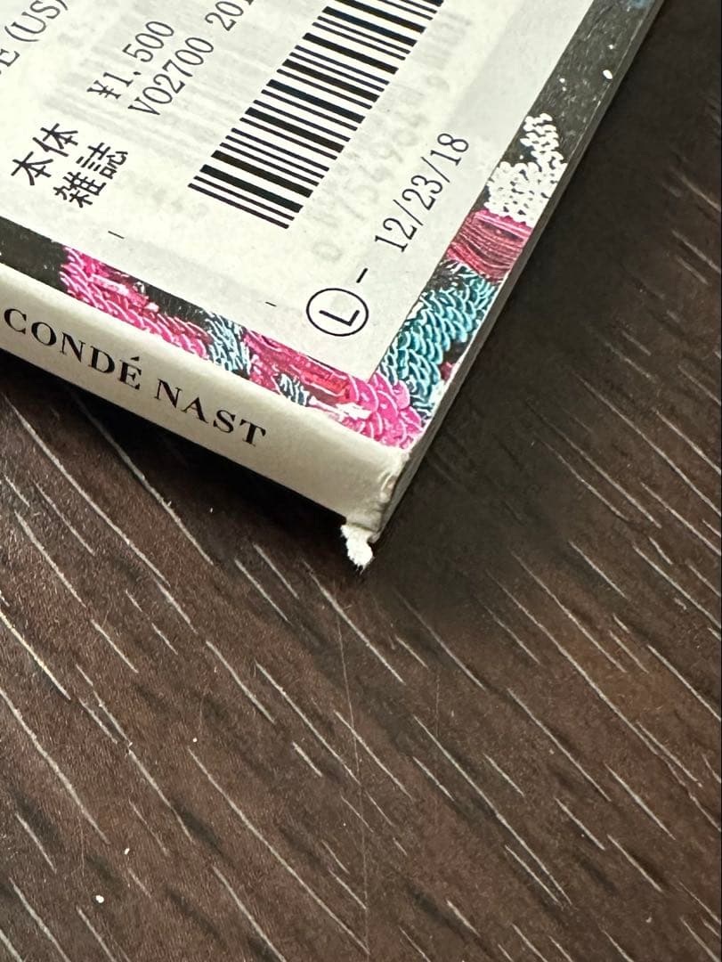 VOGUE US 2018年12冊、2019年1冊