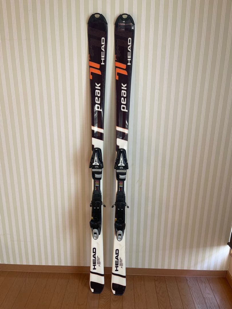 HEAD peak 71 スキー 板(ビンディング付き)