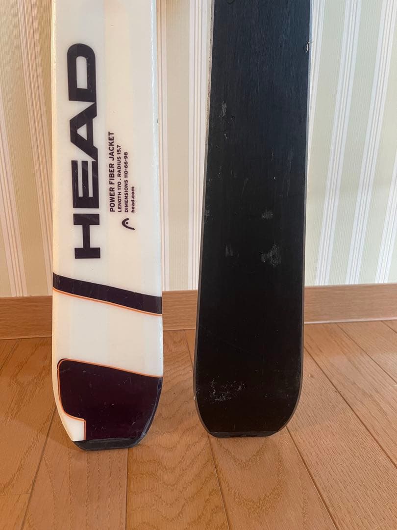 HEAD peak 71 スキー 板(ビンディング付き)