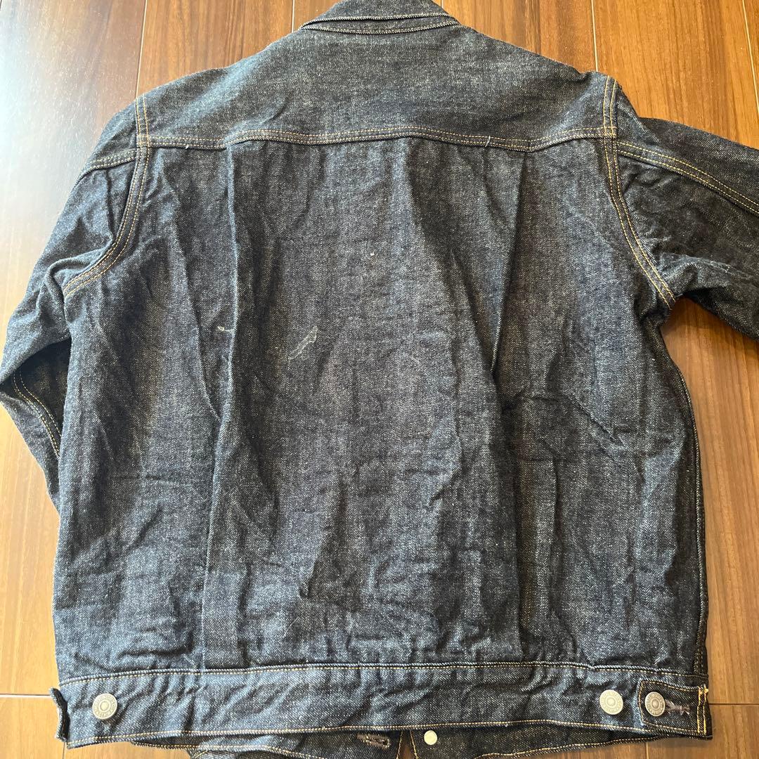 未使用　リアルマッコイズ デニムジャケット　セカンド　ブランケット