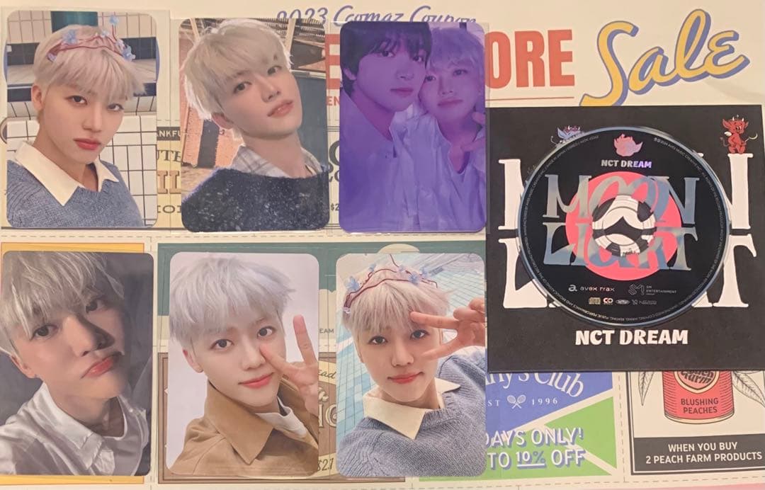 nct dream moonlight ジェミンセット