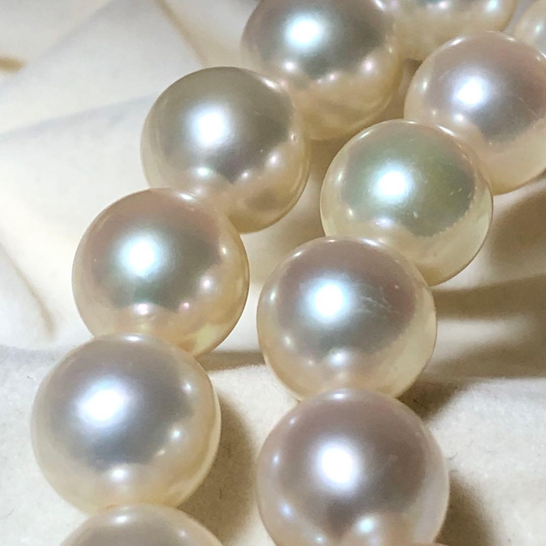 【高島屋】極美✨超大珠⭐︎ あこや真珠　本真珠ネックレス　アコヤパール