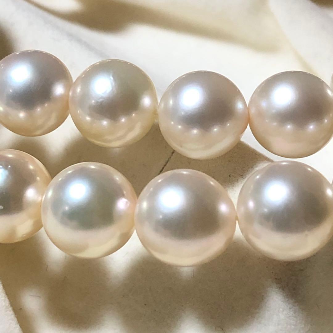 【高島屋】極美✨超大珠⭐︎ あこや真珠　本真珠ネックレス　アコヤパール