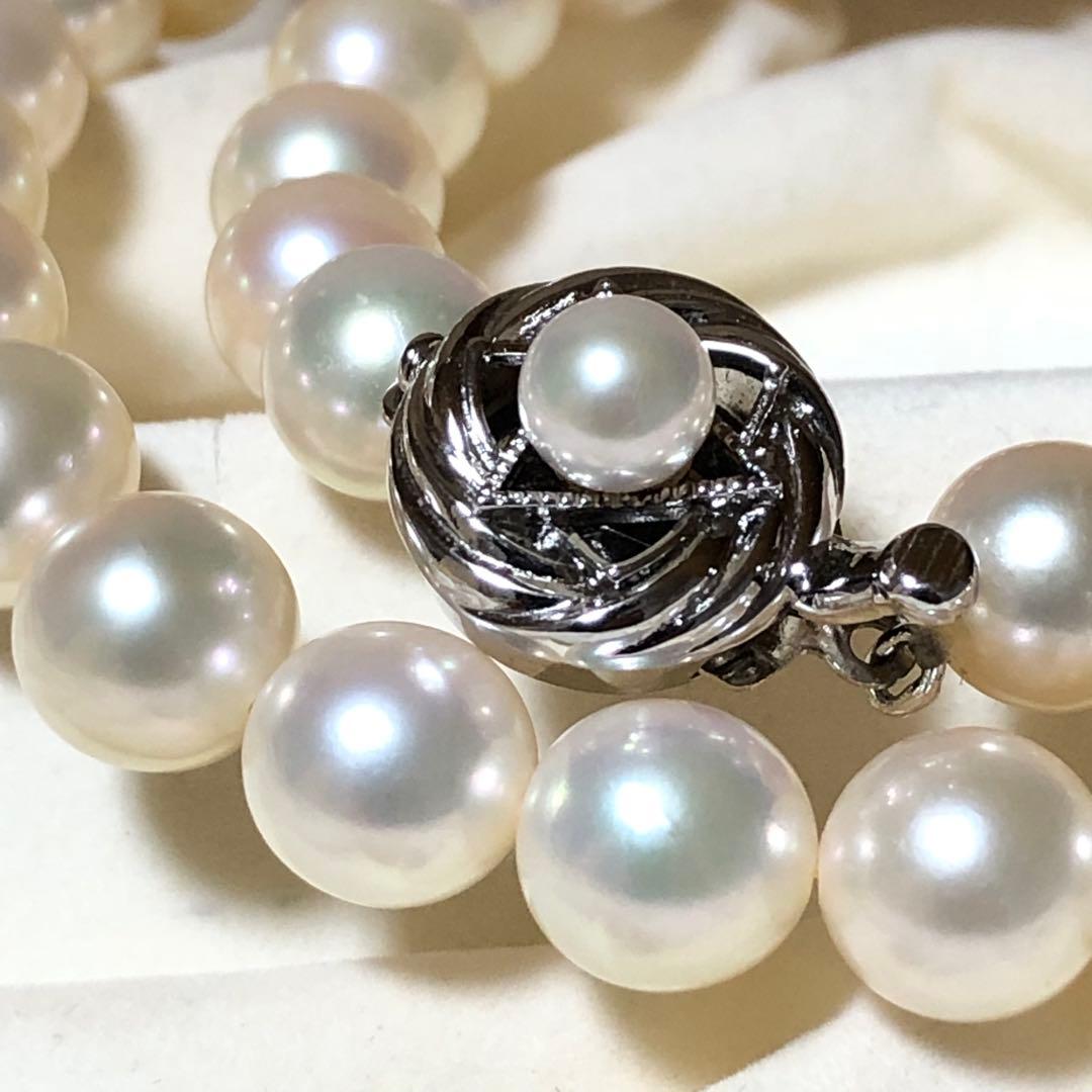 【高島屋】極美✨超大珠⭐︎ あこや真珠　本真珠ネックレス　アコヤパール